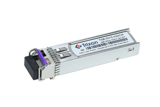 comprar TSB-0315-53DCR 155M BIDI Distancia bidireccional 15km 1550nm/1310nm -5°C ~ +75°C SMF fabricación en línea