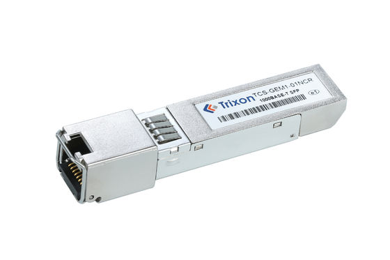 comprar RJ-45 10gbe Transceptor de cobre SFP 1.25Gbps 10M 100M 1000M TCS-GEM1-01NCR fabricación en línea