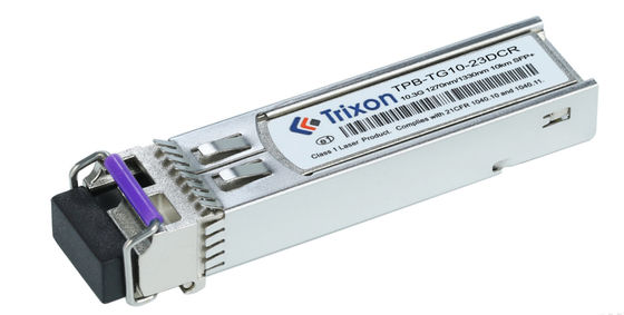 kopen 10G BIDI SFP+ Transceiver Module Duplex Single Mode TX1310nm/RX1270nm online vervaardiging