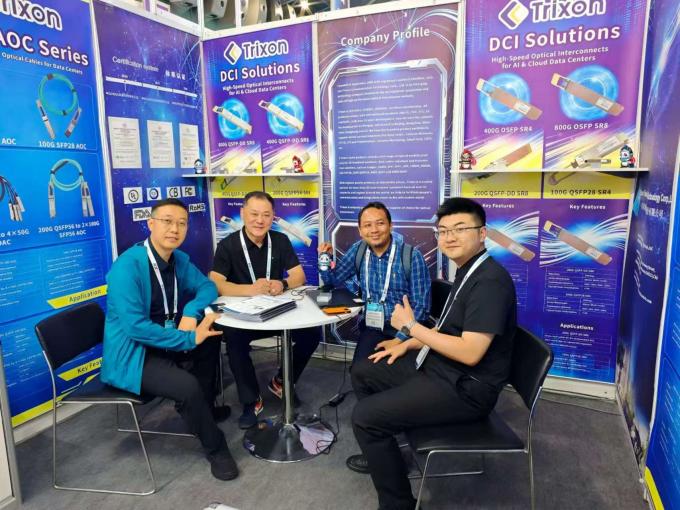 Trixon Attends CommunicAsia 2026, High-speed Optical Modules Empower AI ...